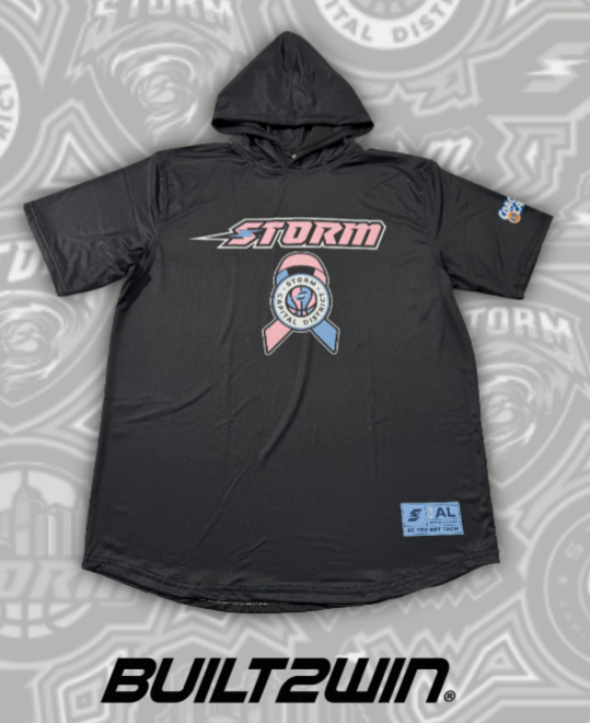Coaches v Cancer Short Sleeve Hoodie