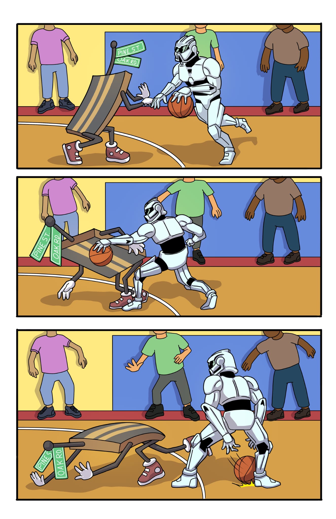 How did the Trooper Cross The Road Tee Shirt